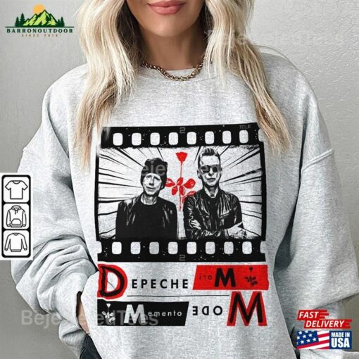 Depeche Mode 2023 Fall Tour Music Shirt 2 Sides Vintage Band 90S Y2k Sweatshirt Classic