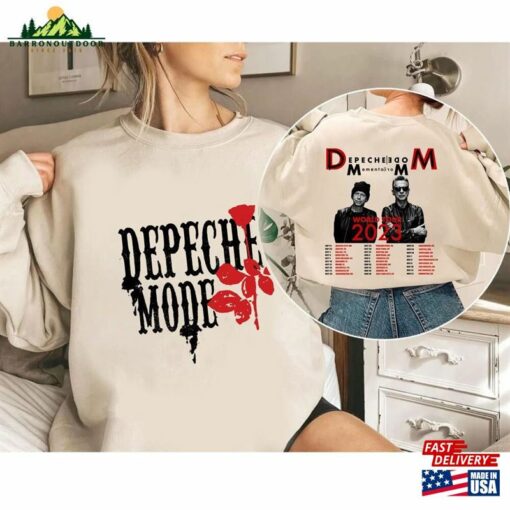 Depeche Mode 2023 Fall Tour Shirt Memento Mori Band Fan Sweatshirt Hoodie