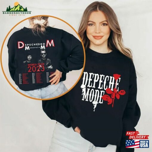 Depeche Mode 2023 Fall Tour Shirt Memento Mori Band Fan Sweatshirt Hoodie