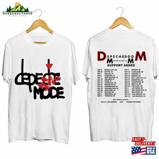 Depeche Mode 2023 Fall Tour Shirt Memento Mori Band Fan T-Shirt Hoodie