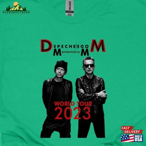 Depeche Mode Berlin 2023 Memento Mori Back And Front T-Shirt Inspired By World Tour Live Concert In Sweatshirt Unisex