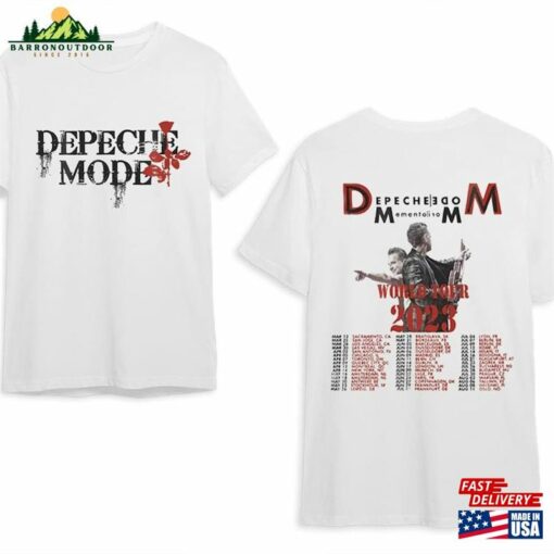 Depeche Mode Memento Mori Tour 2023 T-Shirt Music Classic Hoodie