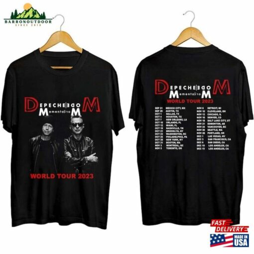 Depeche Mode Memento Mori Tour Shirt Fan 2023 Sweatshirt Classic