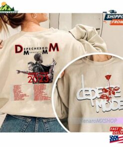 Depeche Mode Memento Mori World Tour 2023 T-Shirt Rock Band Sweatshirt Dm Concert Shirt