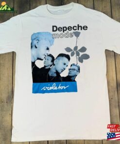 Depeche Modeviolatortour 1990 T Shirt 90S Band Classic Unisex 3