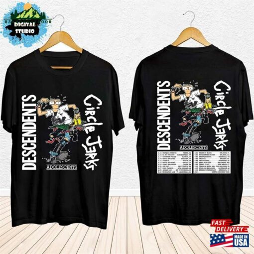 Descendents 2024 Tour Shirt Band Fan Concert For Hoodie Classic