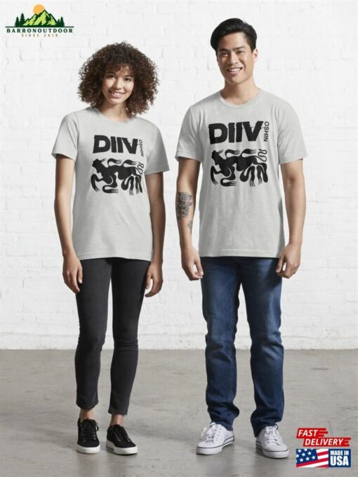 Diiv Band T-Shirt Logo Black Essential Sweatshirt Hoodie