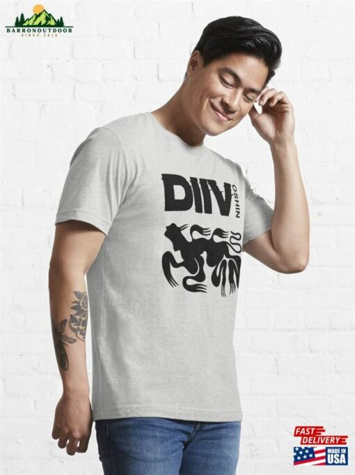 Diiv Band T-Shirt Logo Black Essential Sweatshirt Hoodie