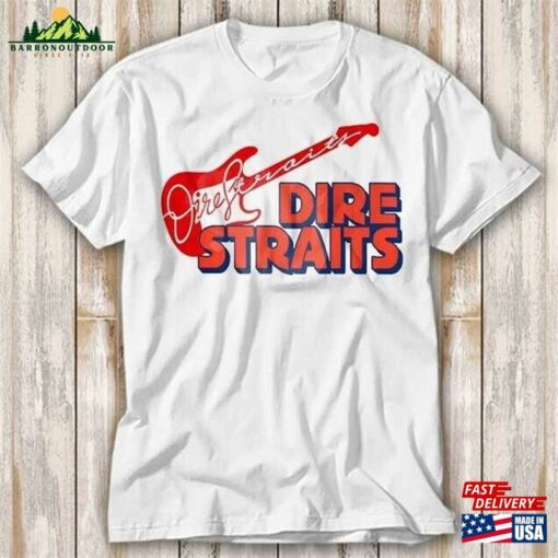 Dire Straits British Rock Factory Tee Unisex Top T-Shirt Shirt