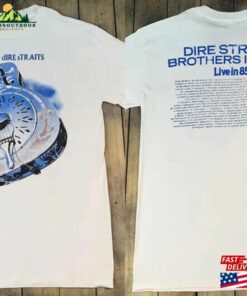 Dire Straits Brothers In Arms Live’85 Tour T-Shirt 1985 Shirt Hoodie