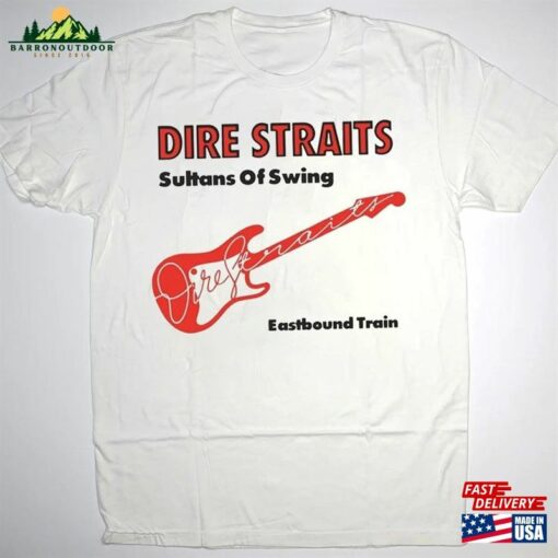 Dire Straits Sultans Of Swing Supertramp T-Shirt Classic Rock Music Shirt Unisex