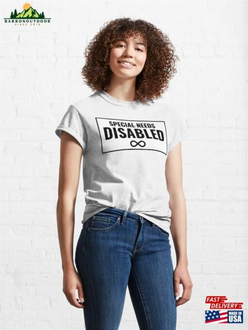 Disabled Is Not A Dirty Word Classic T-Shirt Hoodie Unisex