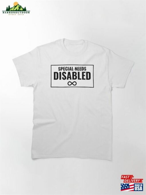 Disabled Is Not A Dirty Word Classic T-Shirt Hoodie Unisex