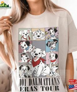 Disney 101 Dalmatians Eras Tour Styles Shirt Dog Disneyland Family Vacation Unisex Classic 1