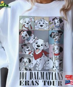 Disney 101 Dalmatians Eras Tour Styles Shirt Dog Disneyland Family Vacation Unisex Classic 3