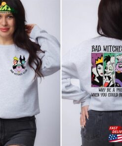 Disney Bad Witches Club Sweatshirt The Evil Tour T-Shirt Maleficent Shirt 3 Disney Bad Witches Club Sweatshirt The Evil Tour T Shirt Maleficent Shirt 4