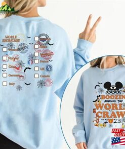 Disney Boozin'around The World Crawl Halloween Shirt Sweatshirt T-Shirt 3 Disney Boozinaround The World Crawl Halloween Shirt Sweatshirt T Shirt 4