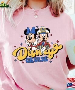 Disney Cruise Trip Shirt Mickey And Minnie Tee Captain Hoodie Unisex 1