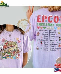 Disney Epcot Christmas Shirt World Tour Mickey And Friends Classic Sweatshirt 3 Disney Epcot Christmas Shirt World Tour Mickey And Friends Classic Sweatshirt 4