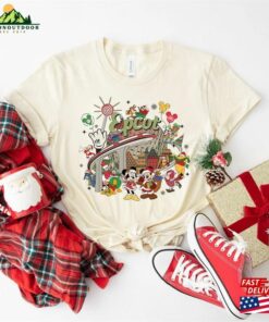Disney Epcot Christmas Shirt World Tour Mickey And Friends T-Shirt Sweatshirt 2 Disney Epcot Christmas Shirt World Tour Mickey And Friends T Shirt Sweatshirt 3