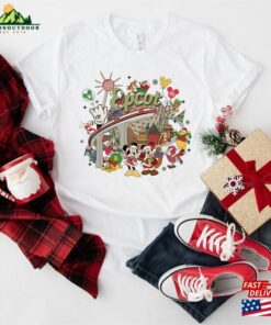 Disney Epcot Christmas Shirt World Tour Mickey And Friends T-Shirt Sweatshirt 3 Disney Epcot Christmas Shirt World Tour Mickey And Friends T Shirt Sweatshirt 4