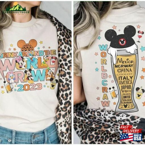 Disney Epcot Food And Wine Comfort Color Shirt Vintage 1982 Hoodie Unisex