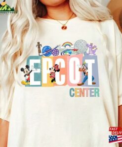 Disney Epcot Shirt Center World Traveler T Shirt Sweatshirt 1