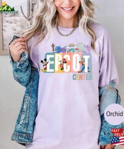 Disney Epcot Shirt Center World Traveler T Shirt Sweatshirt 4