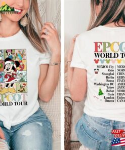 Disney Epcot World Tour Christmas Shirt Mickey And Friends Xmas Trip Hoodie Unisex 1 Disney Epcot World Tour Christmas Shirt Mickey And Friends Xmas Trip Hoodie Unisex 2
