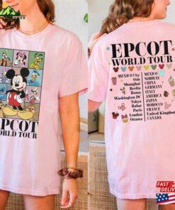 Disney Epcot World Tour Comfort Colors Shirt Walt Mickey And Friends Sweatshirt Unisex 2 Disney Epcot World Tour Comfort Colors Shirt Walt Mickey And Friends Sweatshirt Unisex 3