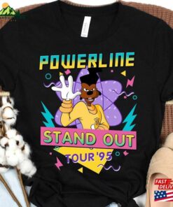 Disney Powerline Stand Out World Tour 95 Shirt Vintage A Goofy Movie Wdw Matching Family Classic Hoodie 2