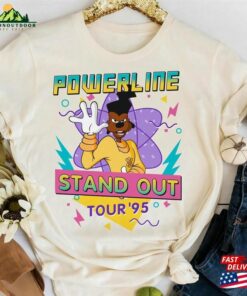 Disney Powerline Stand Out World Tour 95 Shirt Vintage A Goofy Movie Wdw Matching Family Classic Hoodie 3