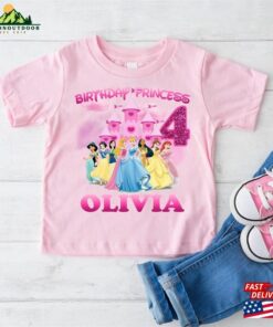 Disney Princess Birthday Shirt Unisex Sweatshirt 1 Disney Princess Birthday Shirt Unisex Sweatshirt 2