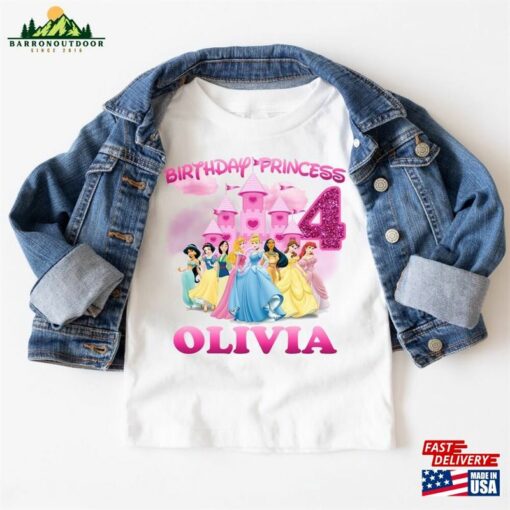 Disney Princess Birthday Shirt Unisex Sweatshirt