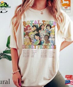 Disney Princess Royal Tour Music Shirt Retro Girl Trip Belle Hoodie Sweatshirt