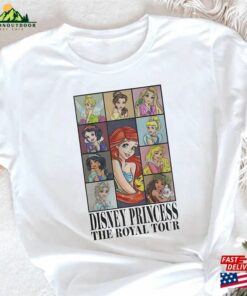 Disney Princess Royal Tour T Shirt Eras Merch Shirt Sweatshirt Unisex 3