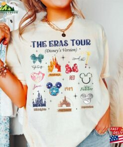 Disney The Eras Tour Shirt Vintage Disneyland Mickey Castle Classic Hoodie 1