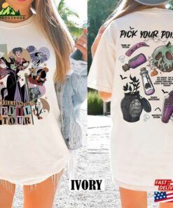 Disney Villains The Evil Tour Shirt Queen Maleficent Sweatshirt T-Shirt 1 Disney Villains The Evil Tour Shirt Queen Maleficent Sweatshirt T Shirt 2