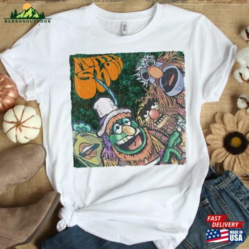 Disney Vintage Muppet Show Shirt Tv Series Electric Mayhem T-Shirt Classic