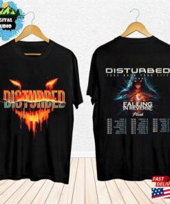 Disturbed 2024 Tour Shirt Band Fan Concert Classic T-Shirt