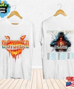 Disturbed 2024 Tour Shirt Band Fan Concert Classic T-Shirt 3 Disturbed 2024 Tour Shirt Band Fan Concert Classic T Shirt 4