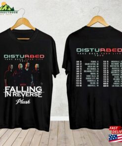 Disturbed 2024 Tour Shirt Band Fan Concert Hoodie Sweatshirt
