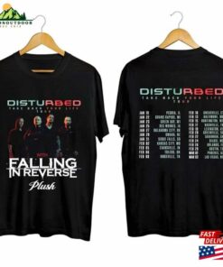Disturbed 2024 Tour Shirt Band Fan Concert Unisex T-Shirt