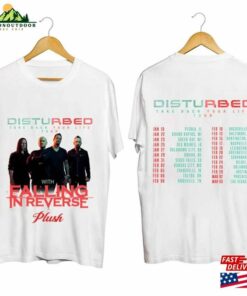 Disturbed 2024 Tour Shirt Band Fan Concert Unisex T-Shirt 2 Disturbed 2024 Tour Shirt Band Fan Concert Unisex T Shirt 3