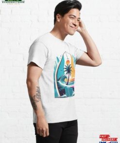 Dive Into Style With Our Keffmen Brand Surfboard Minimalist Design Tee – Perfect For Beach Enthusiasts! Classic T-Shirt Sweatshirt 3 Dive Into Style With Our Keffmen Brand Surfboard Minimalist Design Tee Perfect For Beach Enthusiasts! Classic T Shirt Sweatshirt 4