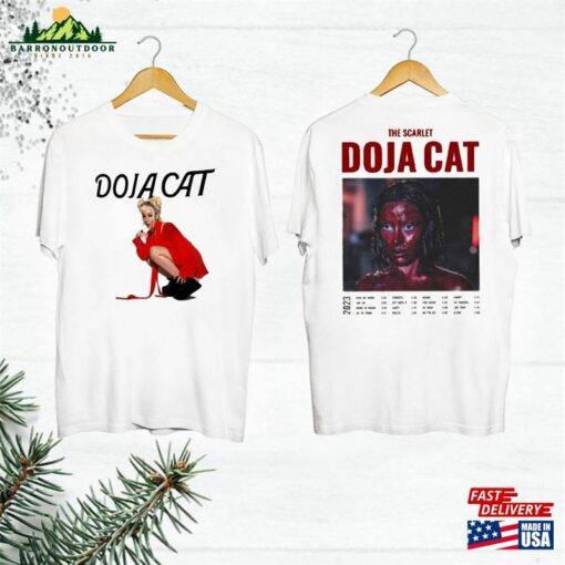 Doja Cat Graphic T-Shirt Tour 2023 Shirt The Scarlet Hoodie