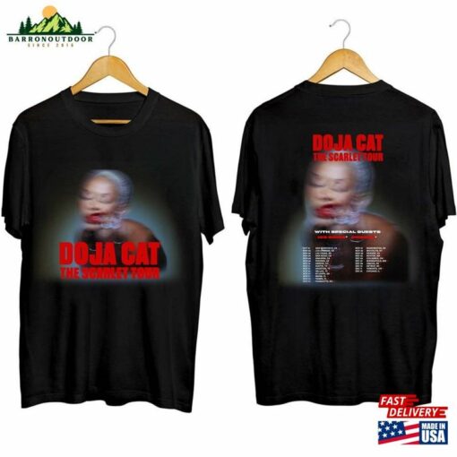 Doja Cat The Scarlet Tour 2023 Shirt Fan Concert T-Shirt Unisex