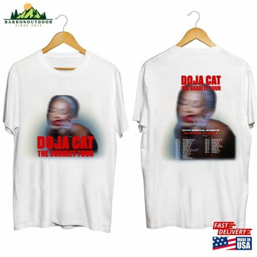 Doja Cat The Scarlet Tour 2023 Shirt Fan Concert T-Shirt Unisex