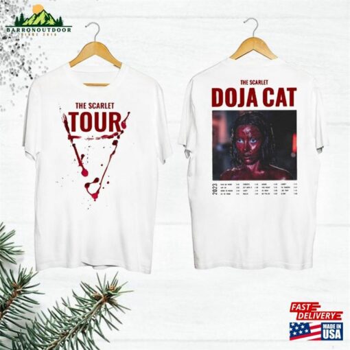 Doja Cat Tour 2023 Shirt The Scarlet Fan Gift Classic Unisex