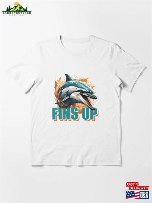 Dolphins Fins Up Essential T-Shirt Hoodie